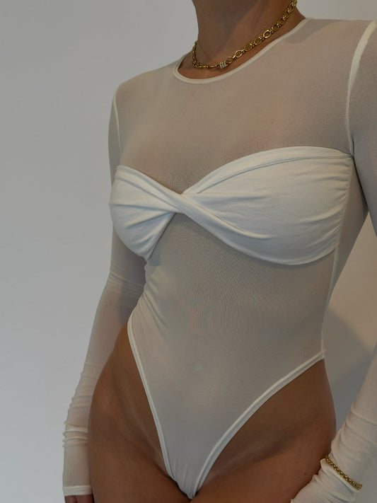 Amarlia Bodysuit - White