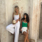 Angelo Tank - Emerald/White