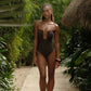 Noa bodysuit - BROWN
