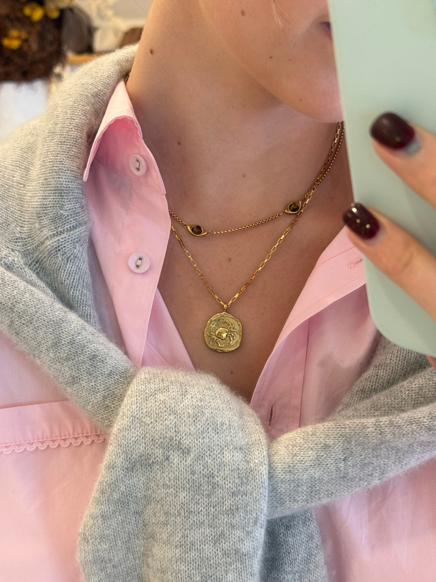 Star sign necklace