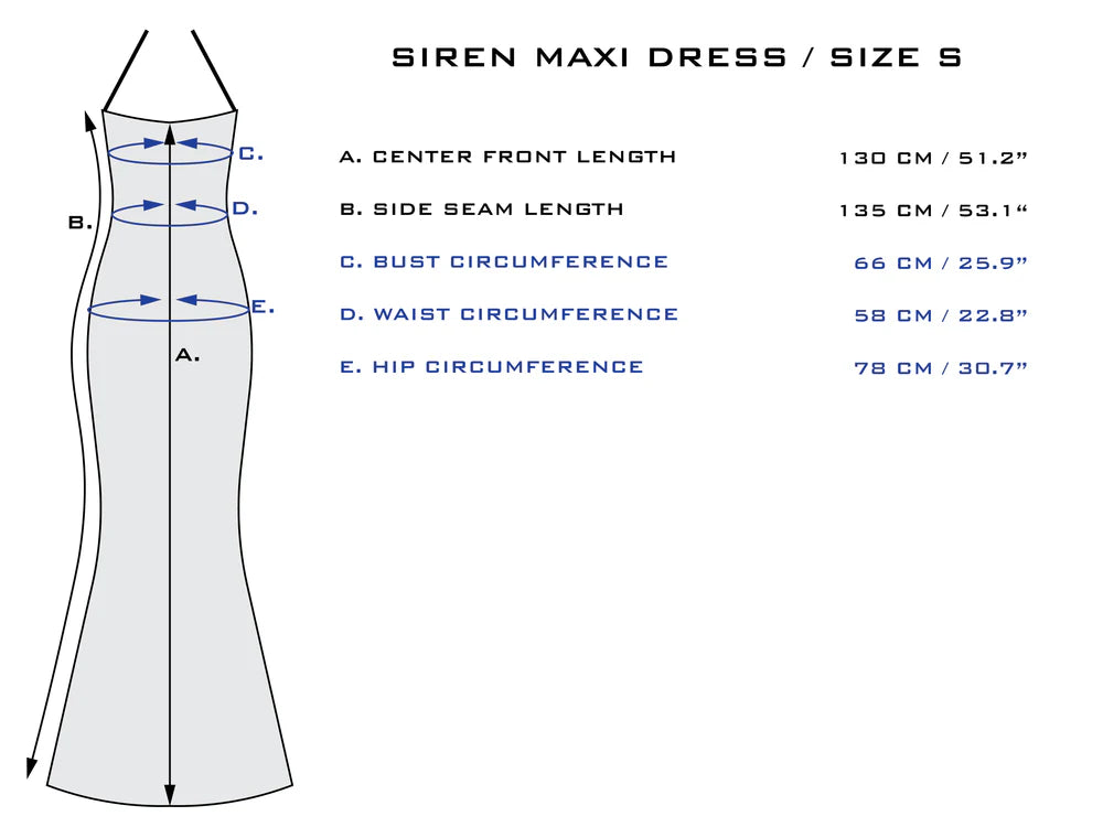 Siren Maxi Dress - White