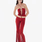 Gathered Heart Top - Red