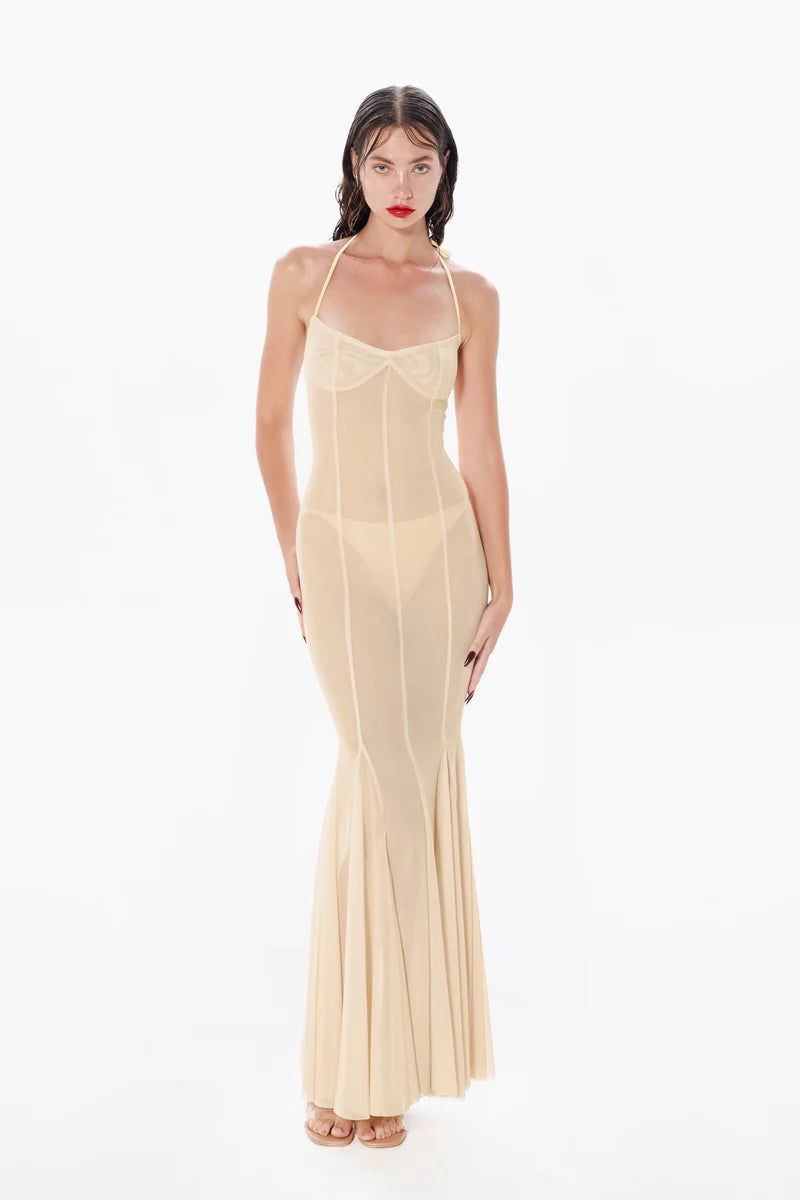 Siren Maxi Dress - Butter