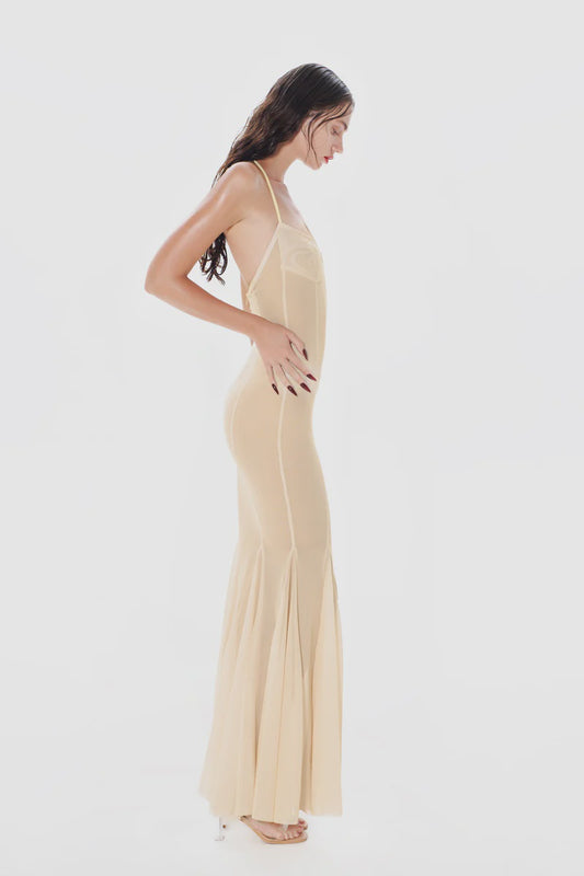 Siren Maxi Dress - Butter