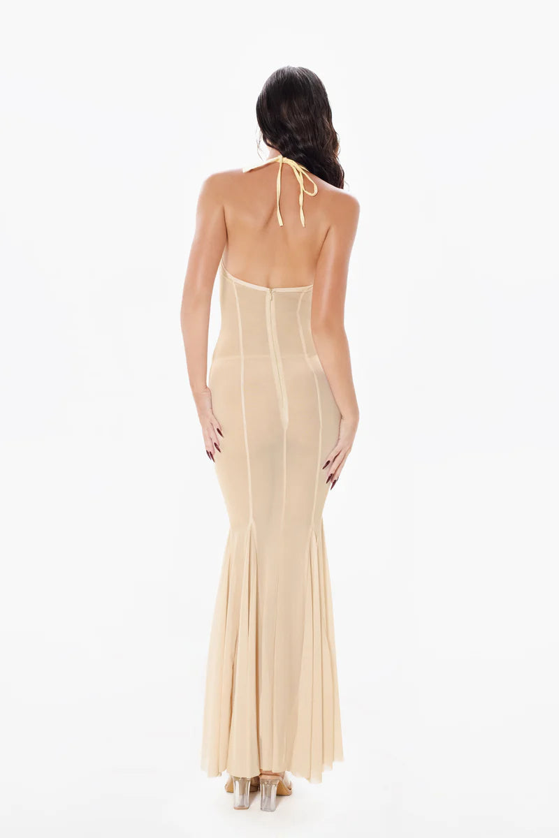 Siren Maxi Dress - Butter