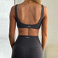 Bow and Arrow Ari Contour Crop Charcoal