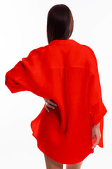 Bow and Arrow TJ Swim Franca Shirt Blood Orange