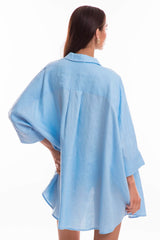 Bow and Arrow TJ Swim Franca Shirt Ice Blue