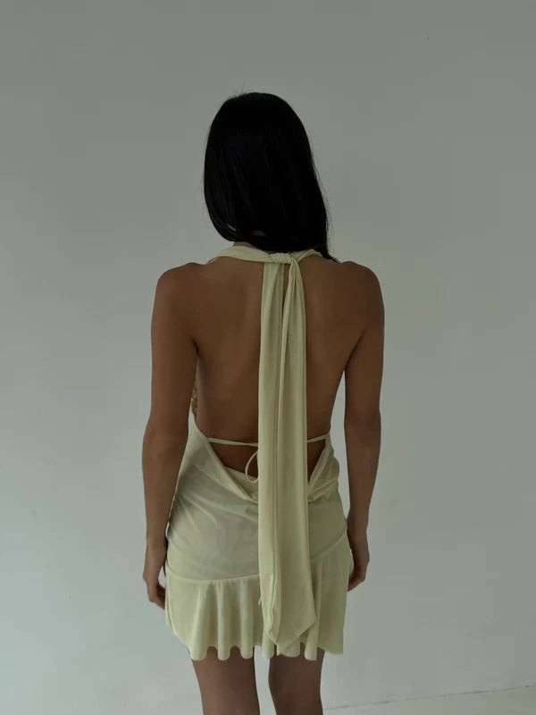 Limon Mini Dress - Yellow