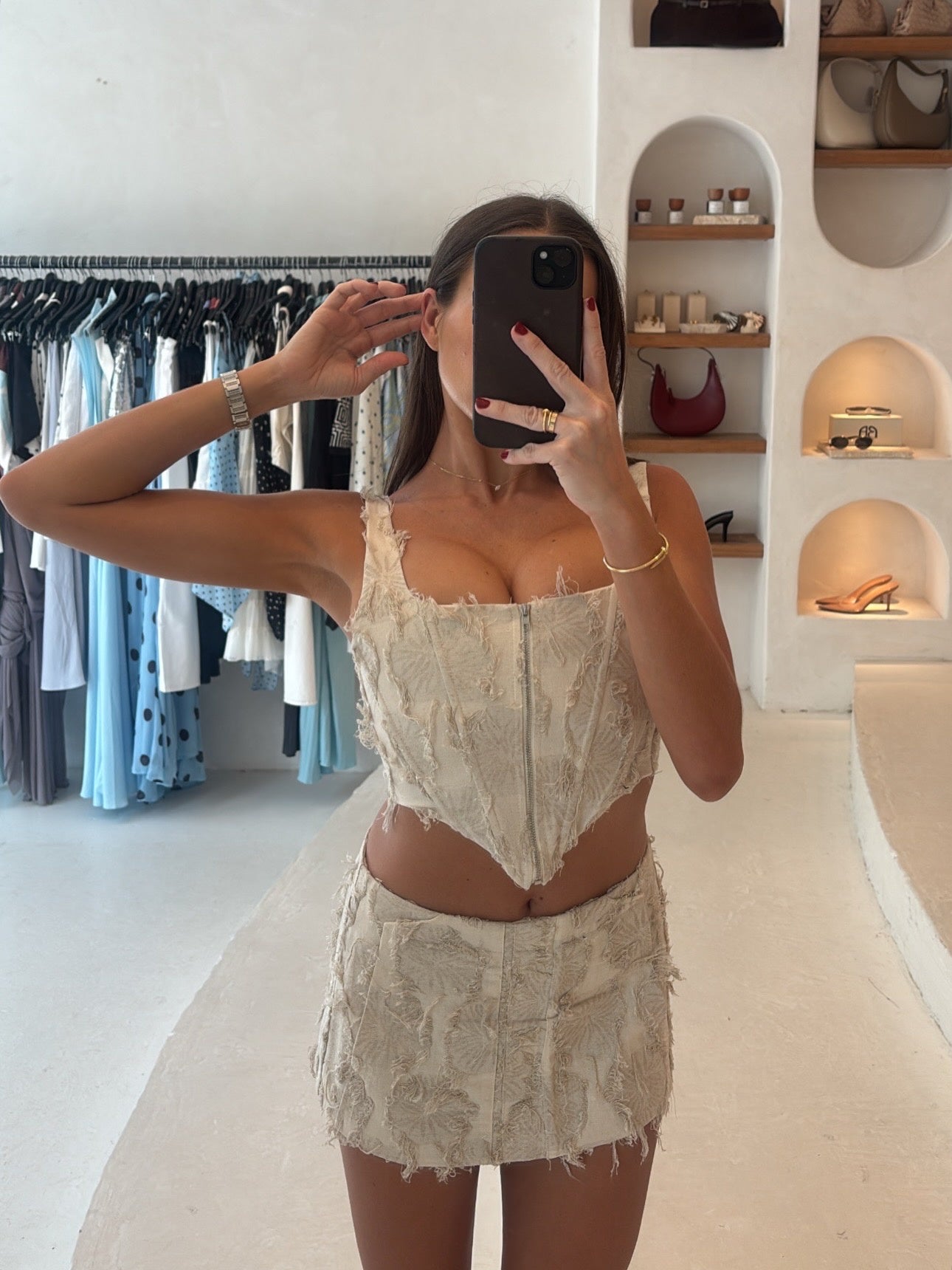 HOLLY CORSET - NATURAL