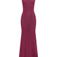 Danielle Knit Maxi Dress - Plum