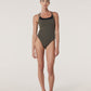 Distortion Bodysuit - Tarmac