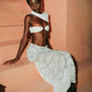 Maya Lace Skirt - White