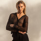Devin Silk black shirt