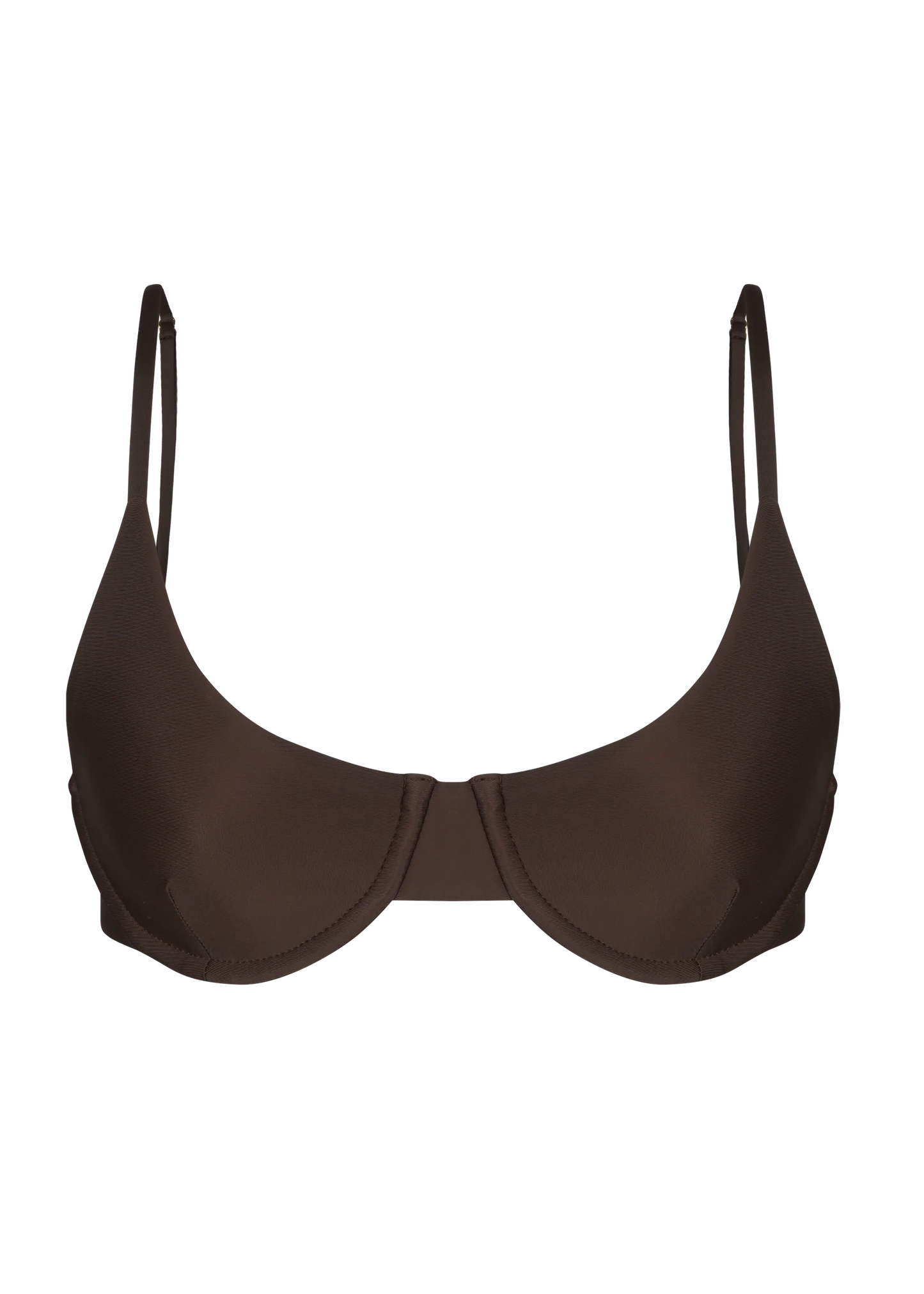 Bella Bikini Top - Brown