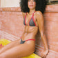 Jayde Triangle: Red/Brown