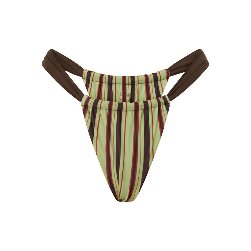 Zali Bottom - Mint Stripe