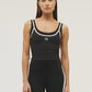 Forward Crop Tank - Black
