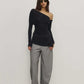FRANCA TOP - BLACK