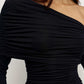 FRANCA TOP - BLACK