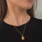 18K Solid Gold Pendent