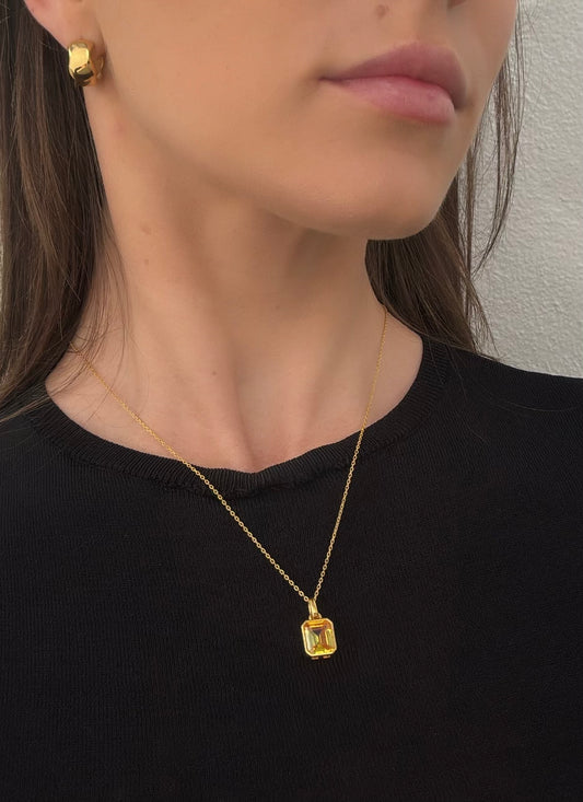 18K Solid Gold Pendent