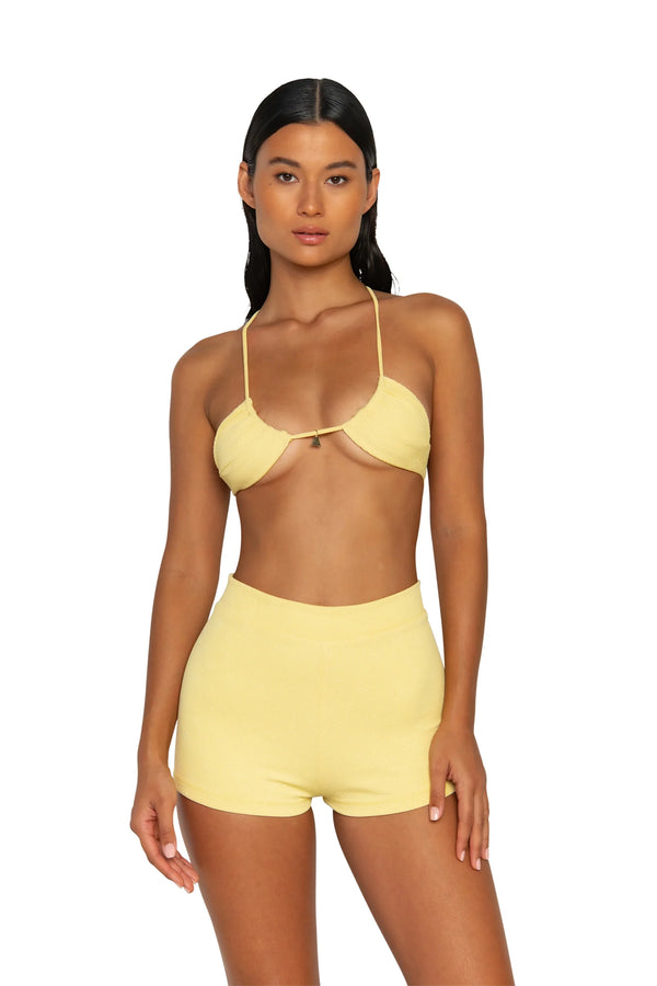 VALLEY MINI SHORTS - BUTTERCUP
