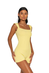 BROOKLYN PLAYSUIT - BUTTERCUP