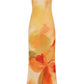 Abbie Strapless Maxi Dress - Marigold
