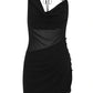 Sydney Gem Mini Dress - Black