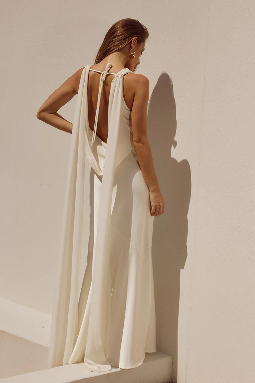 GABRIELLA MAXI DRESS - IVORY