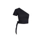 Cocoon Wrap Top - Onyx