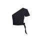 Cocoon Wrap Top - Onyx