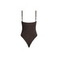 Je Taime Bodysuit - Chocolate