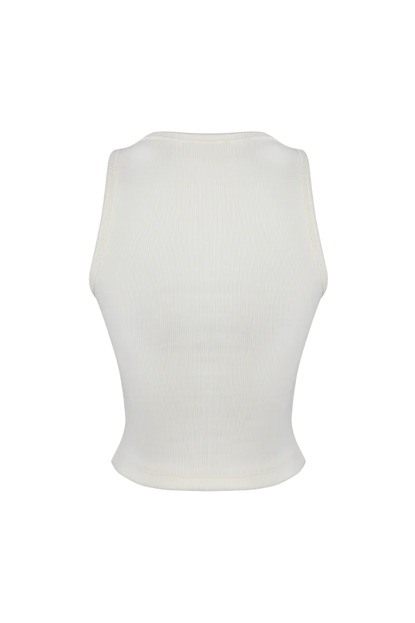 Enperanza Buckle Top - Ivory