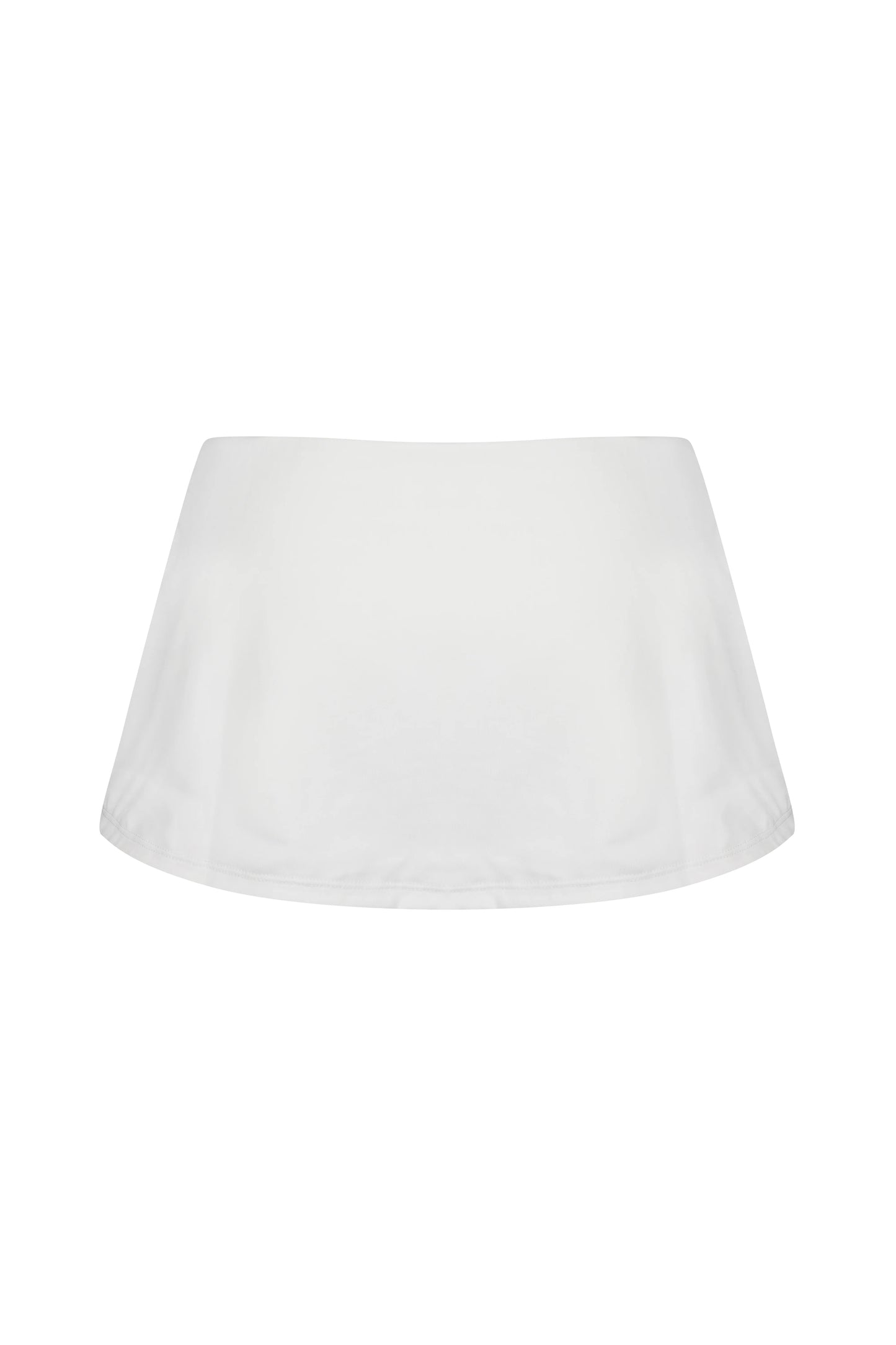 Micro Skort - White