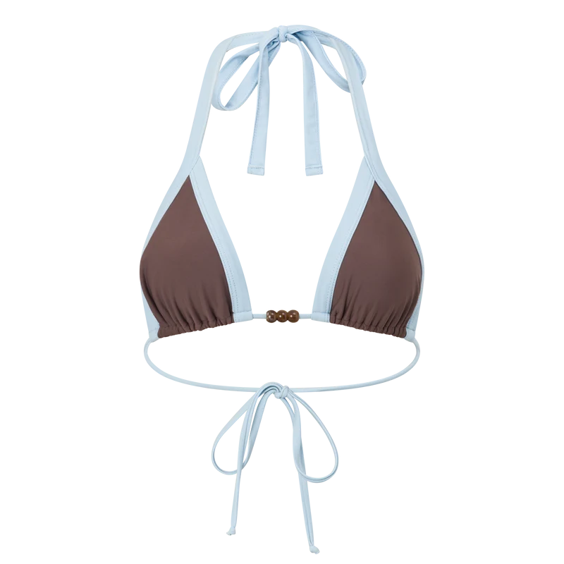 Jayde Triangle: Blue/Brown
