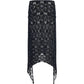 Trophy Midi Skirt - Noir