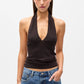 Helena Knit Top - Chocolate