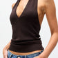 Helena Knit Top - Chocolate