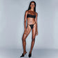 Corset Bikini Bottom - Black