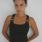 Enperanza Buckle Top - Black