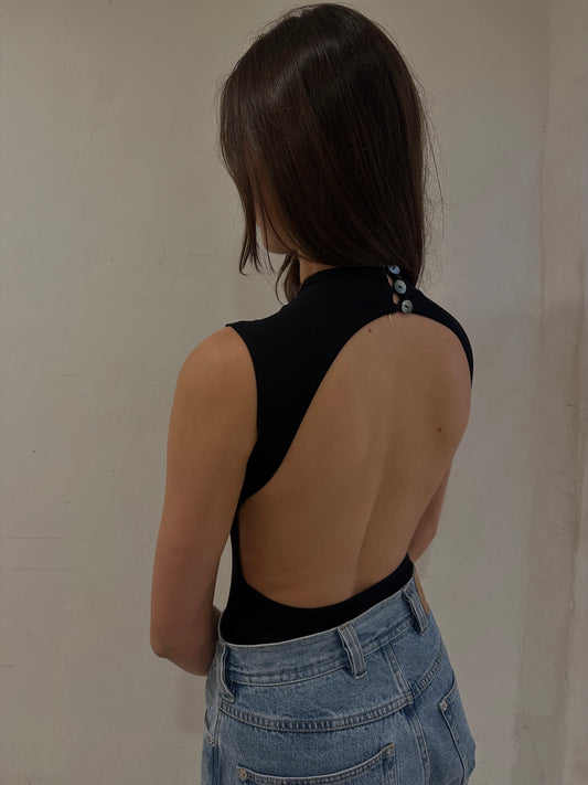 Lena Bodysuit - Black