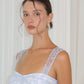 Blue Lace Top