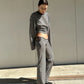 BLOOM TIE PANT - SLATE