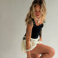 Dana Bubble Skirt - White