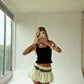 Dana Bubble Skirt - White