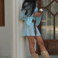 Babe Mini Dress - Mint