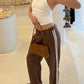 Egan Pant - Brown strip