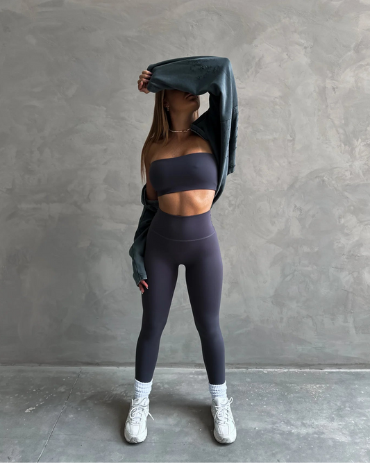 Myra Essential Leggings - Charcoal